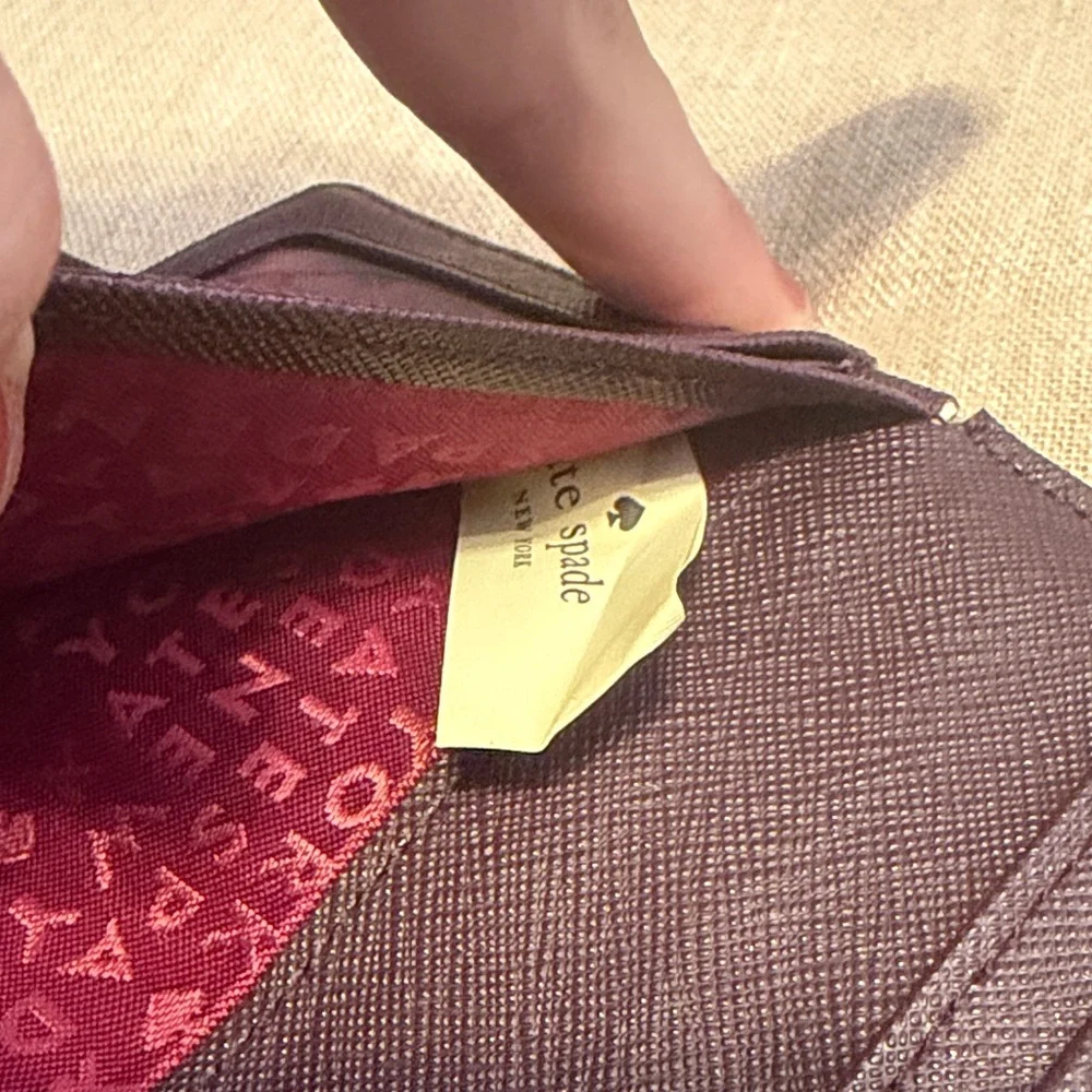 Kate Spade Aubergine (Eggplant) Women's Wallet